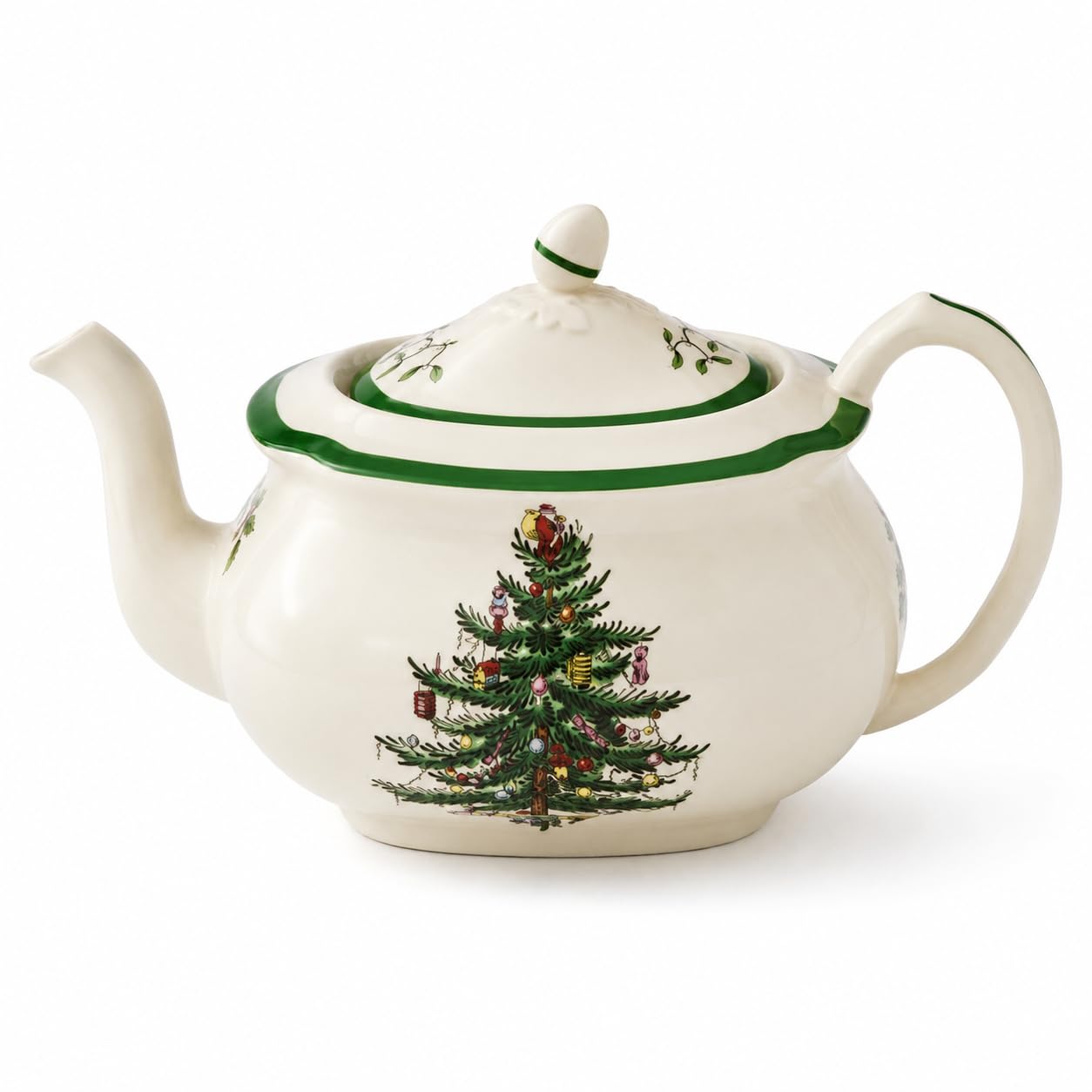 Spode Multi-Colour Christmas Tree Teapot L/S
