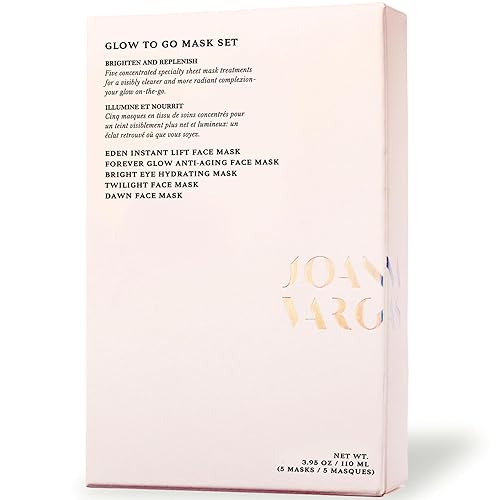 Glow to Go Moisturizing Face Masks for Women - 5