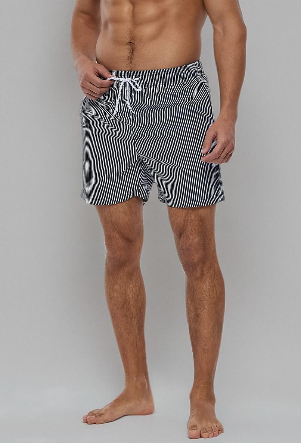 SILKWORLD Mens Swimming Trunks 5 Inch Inseam Swim Shorts Summer Bathing Suit Swimwear Beachwear with Pockets