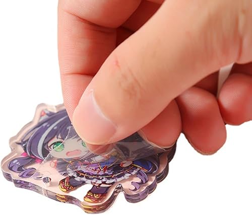 Miniatura 3 de Flamewolf Anime Keychain Set, Anime Keychain, Kimetsu no Yaiba Acrylic Keychains, 2D Pendant Hanging Bag Ornament