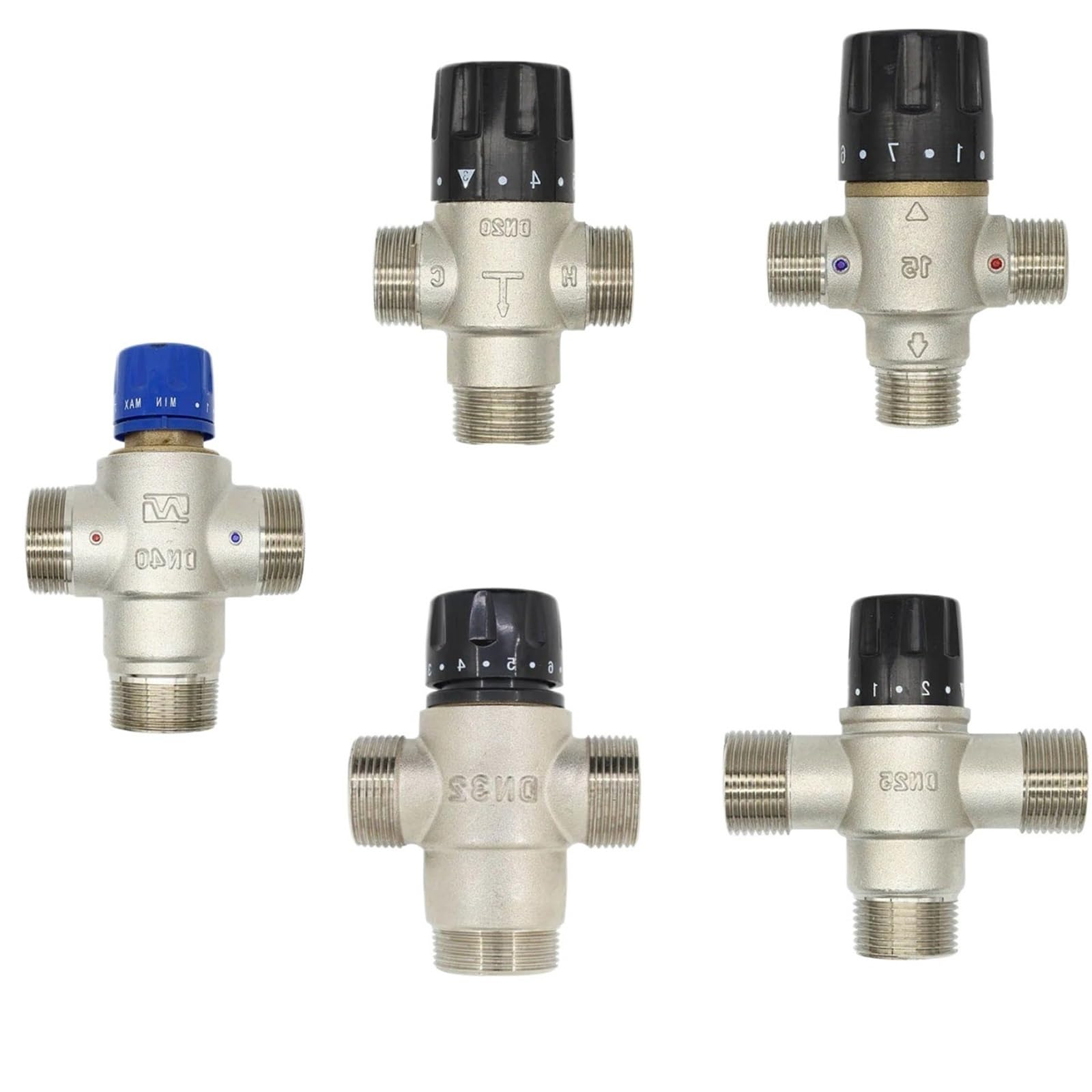 Mitigeur thermostatique de douche 1/2 stabilisateur de température
