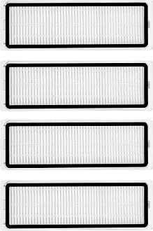 Replacement HEPA Filter Compatible for Dreame Bot L10S Ultra Robot Vacuum Cleaner Parts Accessories 4PCS