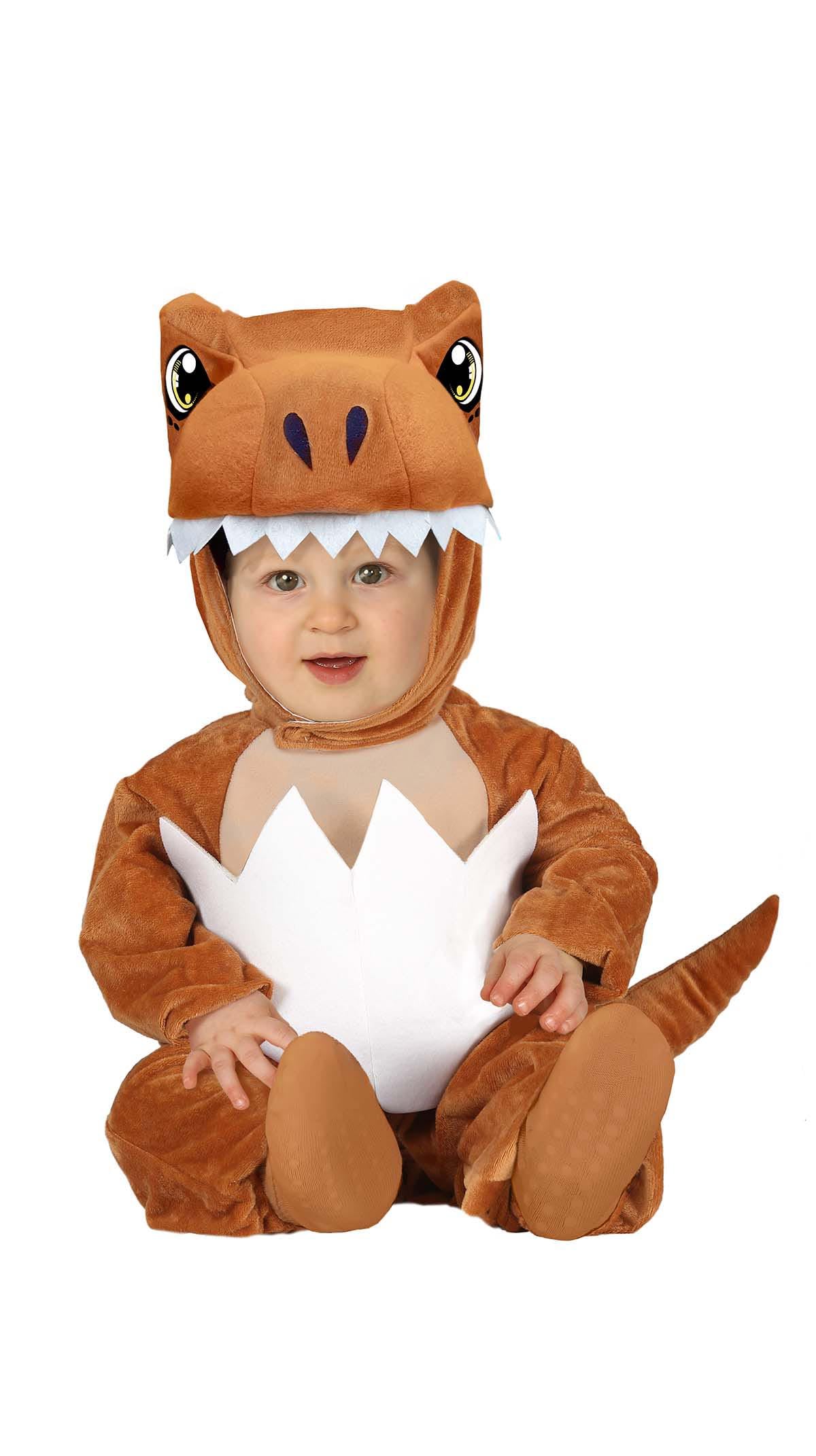 FIESTAS GUIRCA Little Rex Dinosaur Fancy Dress Costume for Baby Boy 12-18 Months