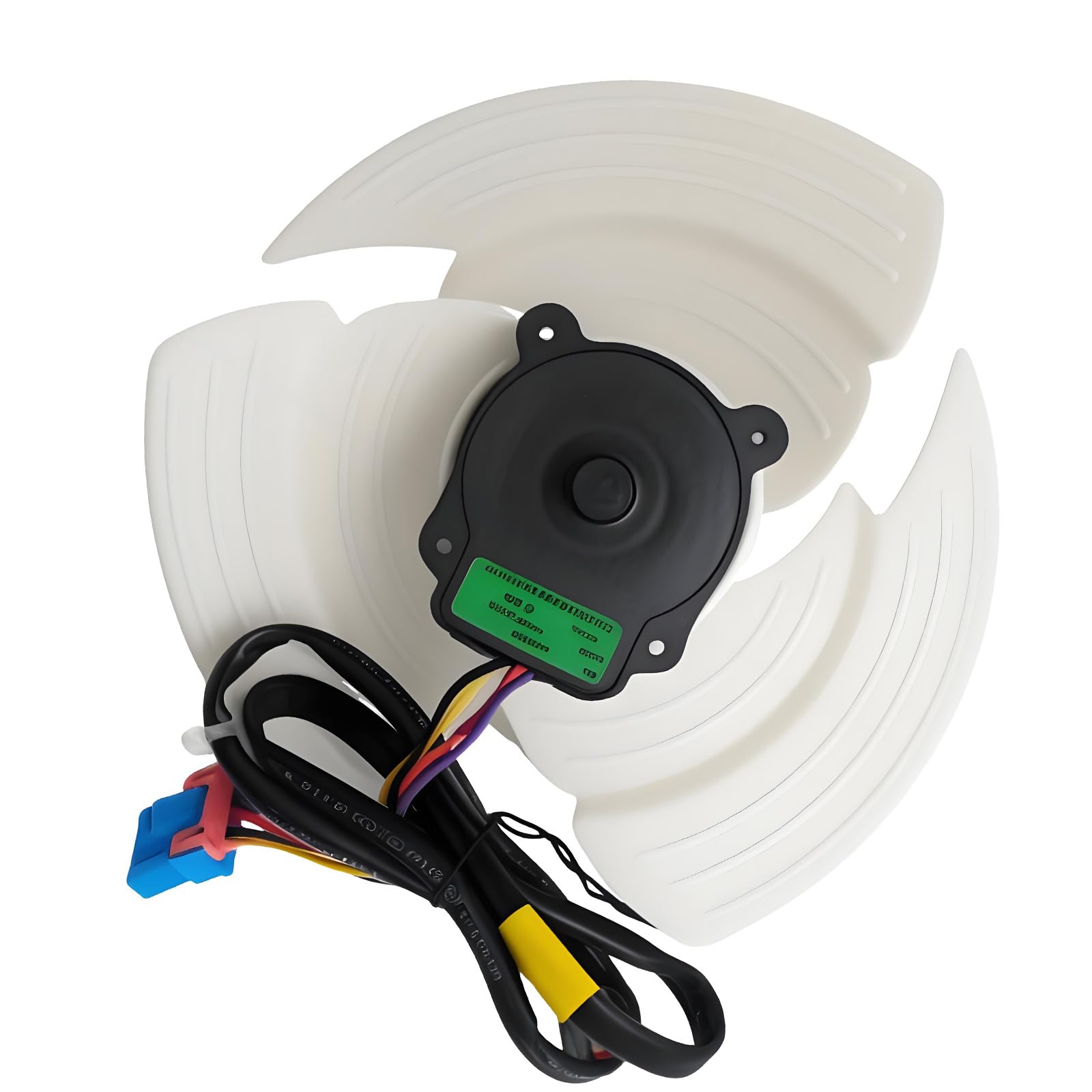 KieTeiiK Quick Replacement Refrigerator Fan Part Simple Mounting Plastics Texture Repair Suitable Various ABS Fridge Fan Replacement