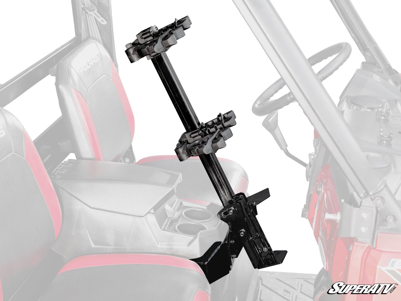 SuperATV Polaris Ranger XP 900 Floor-Mounted Gun Holder | Preserve & Protect with Precision