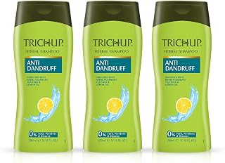 Trichup Anti Dandruff Shampoo, 200ml (Pack of 3) Price In India