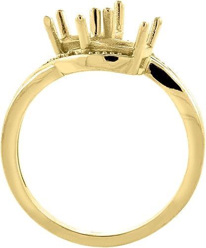 Miniatura 2 de 10K oro amarillo Diamante AMATISTA y peridoto 2-stone Anillo Oval 8x 6.6yard, tamaños 510