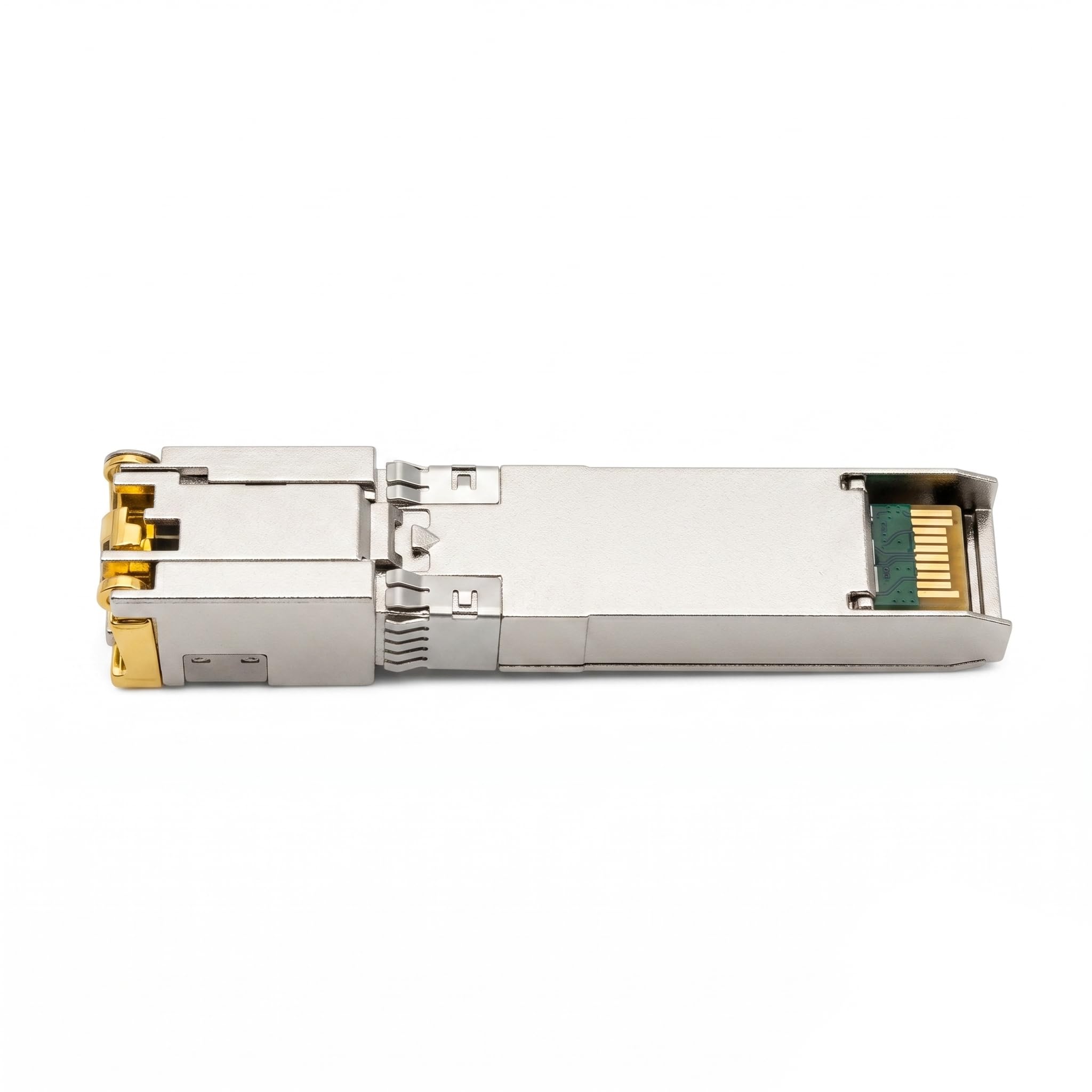 Module cuivre BAUDCOM SFP vers RJ45 10G de 30 mètres, émetteur-récepteur SFP+ 10GBase-T compatible avec Cisco SFP-10G-T-S, Ubiquiti UniFi UF-RJ45-10G, Netgear, Mikrotik S+RJ10, TP-Link et D-Link. (X2)