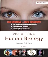 Visualizing Human Biology 4e Binder Ready Version + Wileyplus Registration Card 1118560450 Book Cover