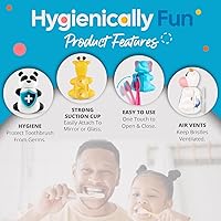 Vista 2 de Soporte de cepillos de dientes Flipper Animal World, Panda