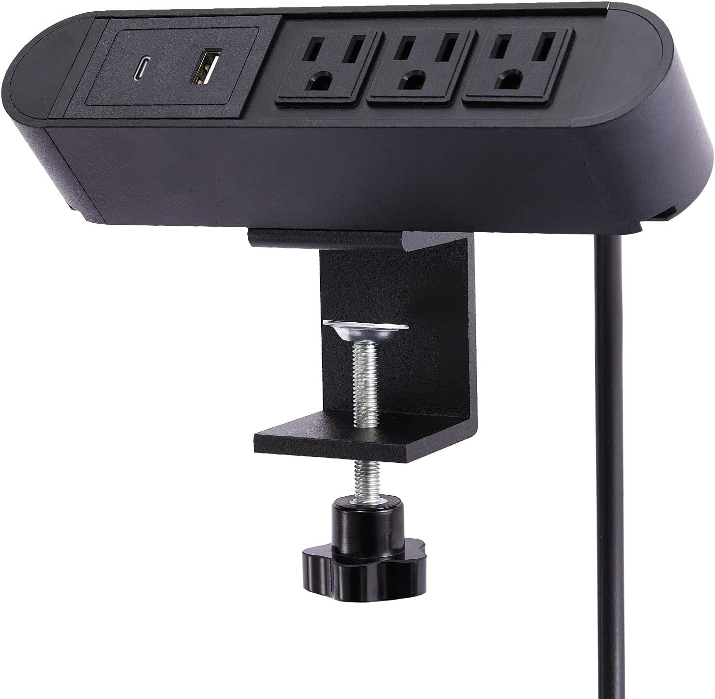 Desk Power Strip Surge Protector, 6Ft Extension Cord Desk