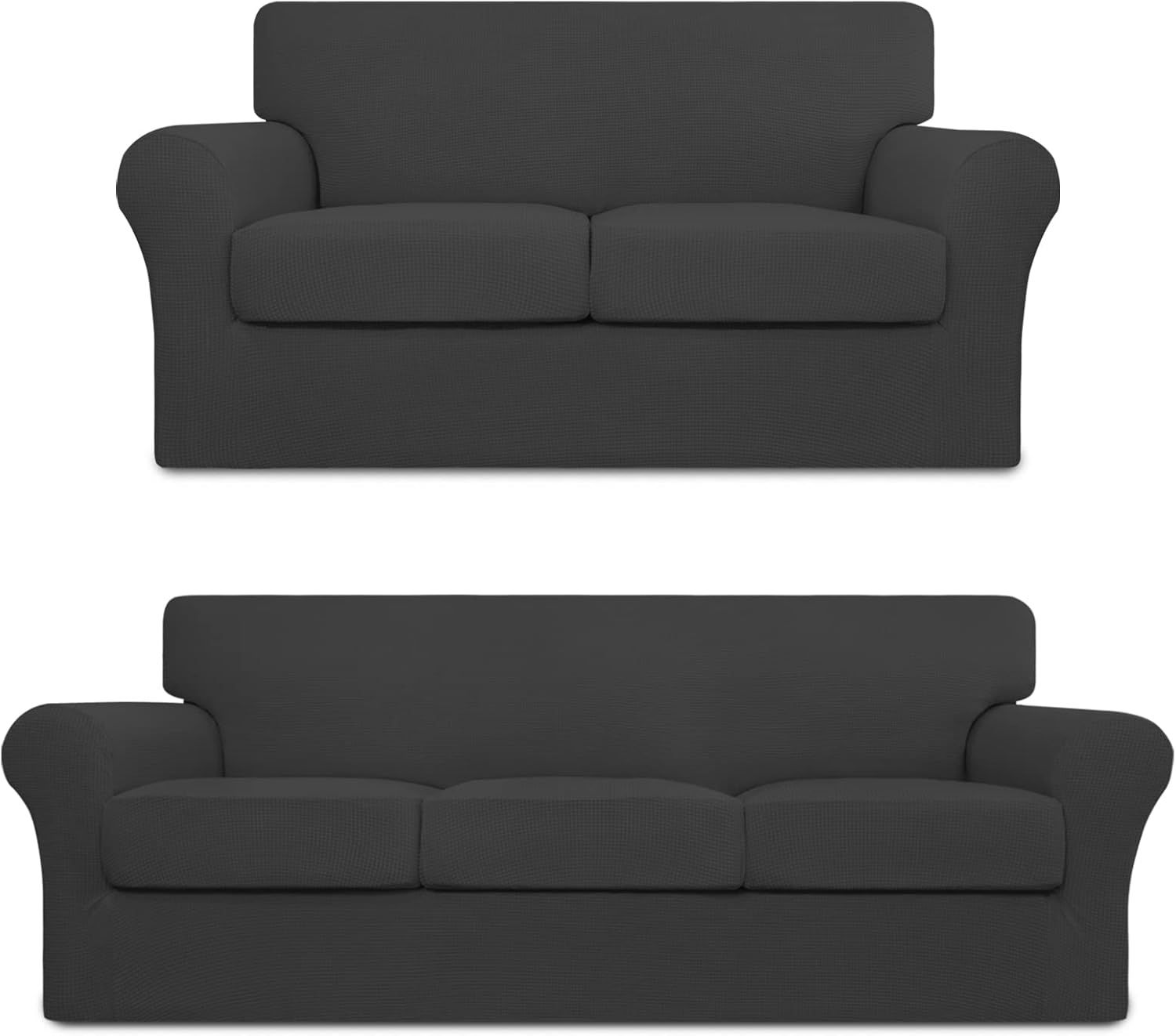 Easy-Going Product Bundles Separate Stretch Sofa Slipcover, Loveseat Slipover