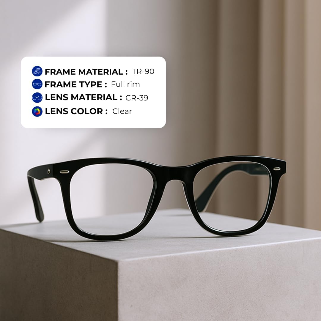 Blue Light Blocking Unisex Reading Glasses for Men & Women | Lightweight TR90 Frame & CR-39 Lenses - Image 2