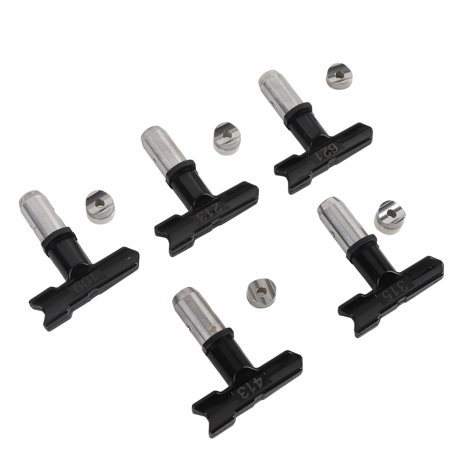 Puntas de acero inoxidable AUNMAS para pulverización sin aire de pintura en cercas