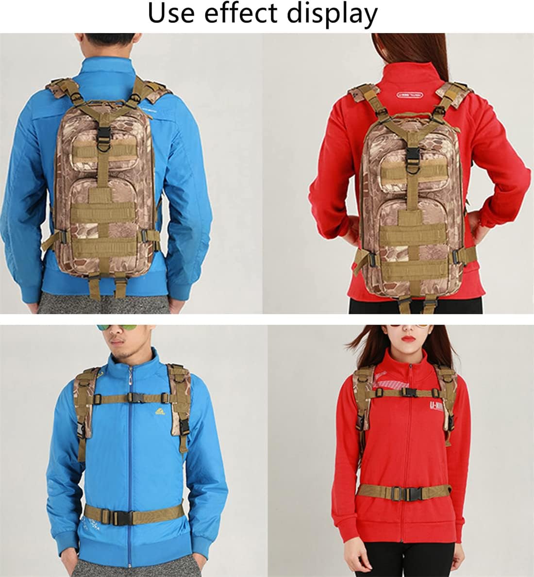 Military Tactical Backpack 30L - Army Assault Pack Molle Bag Backpacks, 3-Day Pack (CP) : Sports & Outdoors