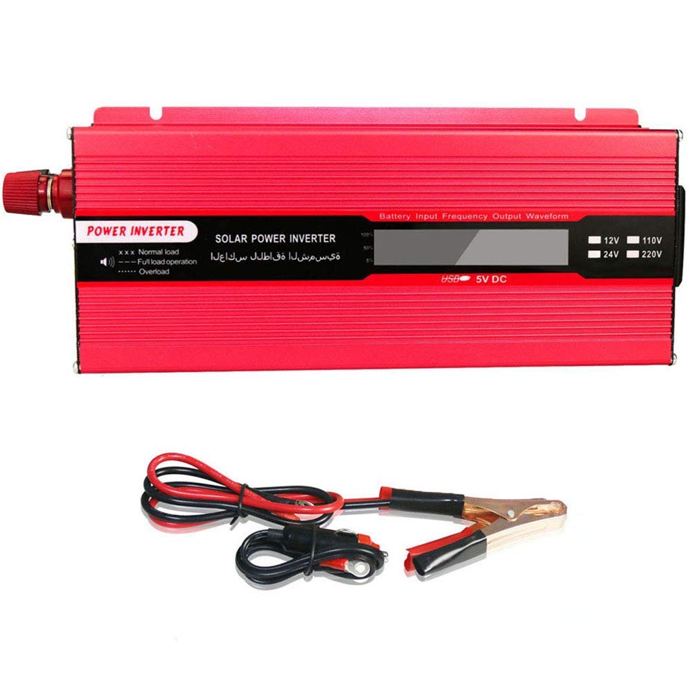 Onduleur 24V 220V pour charger vos appareils électriques en voiture