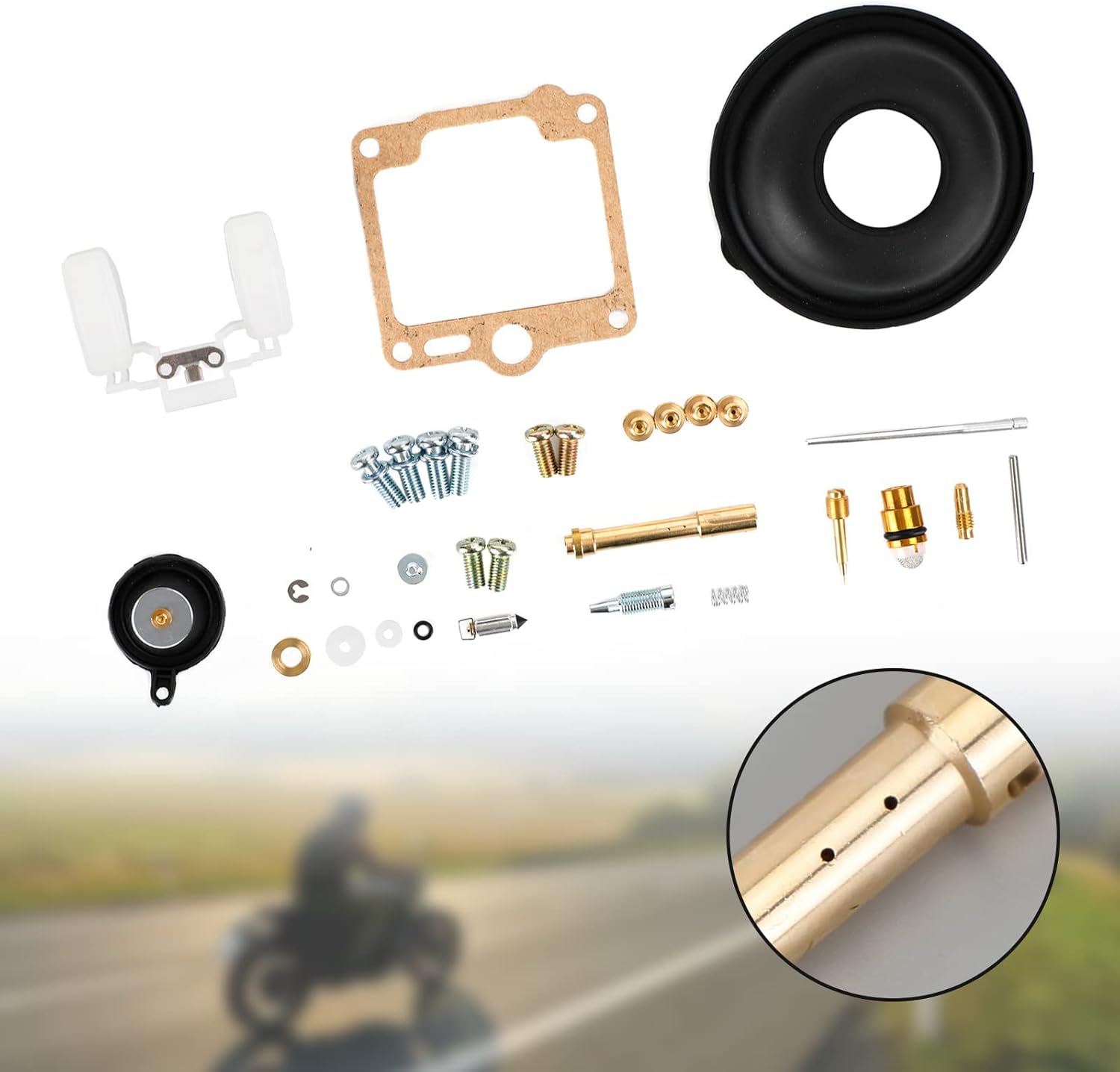1x Carburetor Carb Rebuild Repair Kit Fit for Yamaha Virago XV750 1988-1998