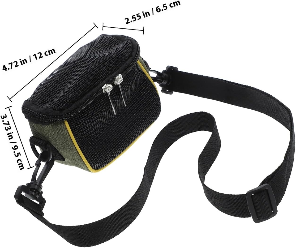 OUNONA Small Animal Carrier Bag Breathable Guinea Pig Backpack with Adjustable Straps, Small Size Green Travel Carrier for Hamster, Bunny, Rabbit, Sugar Glider, and Squirrel