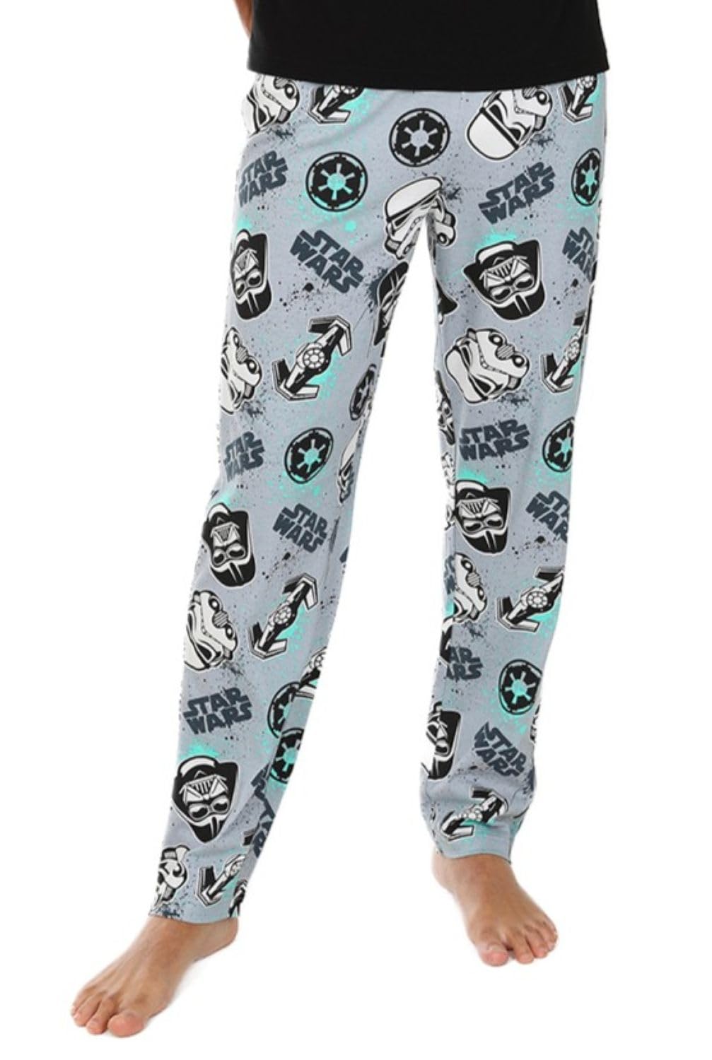 Star Wars Men's Grey Lounge Pants Cotton Pyjama Bottoms (Medium)