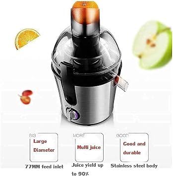 Juicer Machine,Juicer Extractor 3 Speed Centrifugal Juicer For Fruit And Vegetable Powerful Juicer With Plus Pulse Function