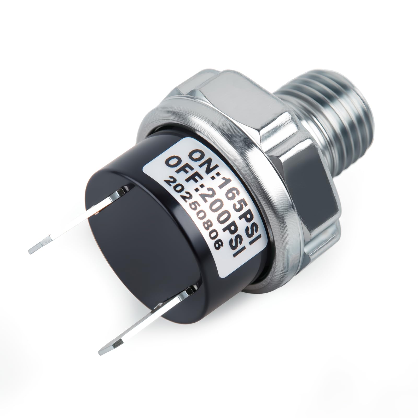 Pressostato 165-200PSI Pressione Aria 1/4"-18 NPT Pressostato Compressore D'aria 24V 12V Regolatore di Pressione Serbatoio Dell'aria