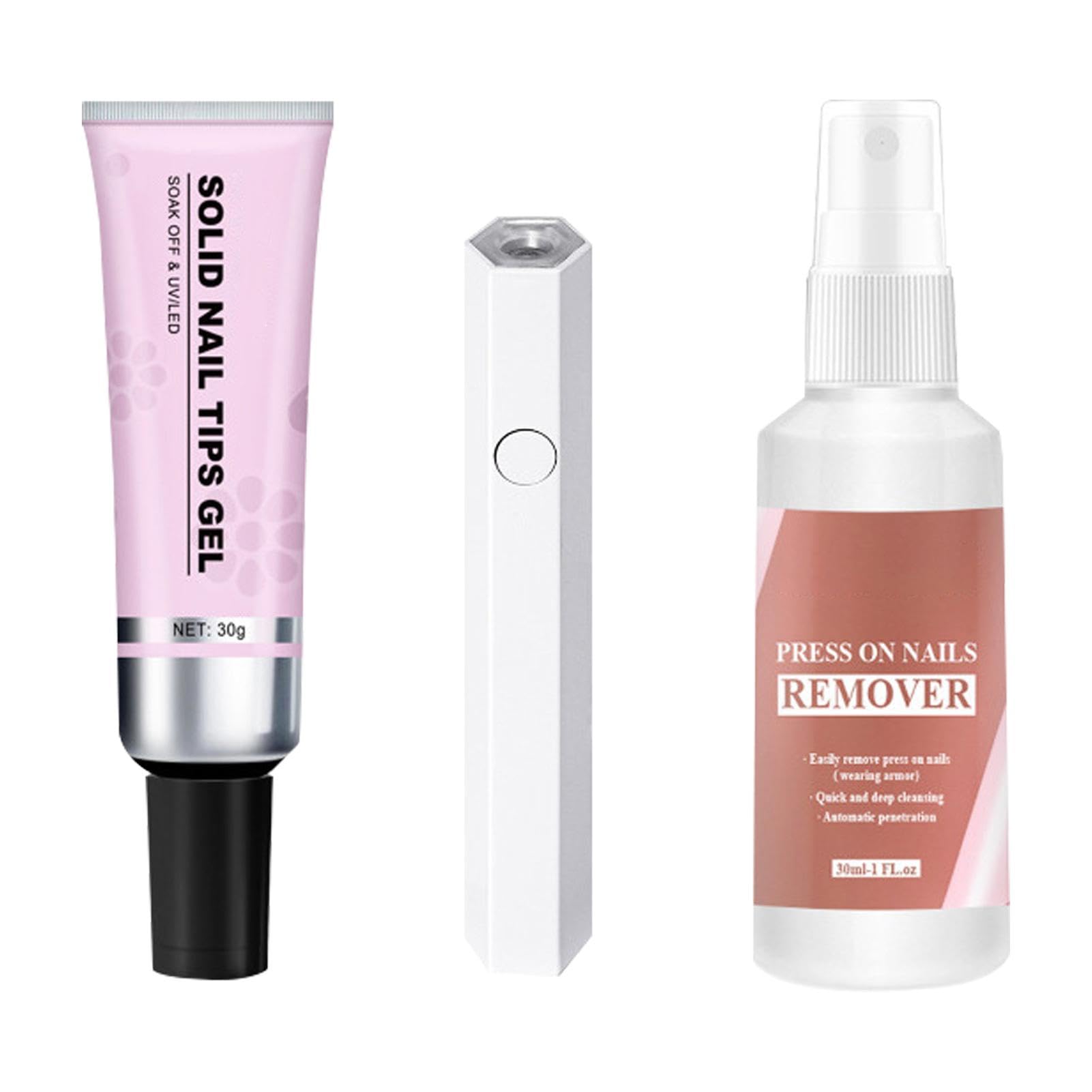 EVERNAIL ネイルチップ　専用接着剤1本付き EVERNAIL接着剤で市販ジェルネイルチップを装着したレポート