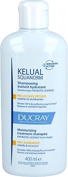 Ducray Kelual Squanorm Dry Dandruff Regulating Shampoo 400 ml.