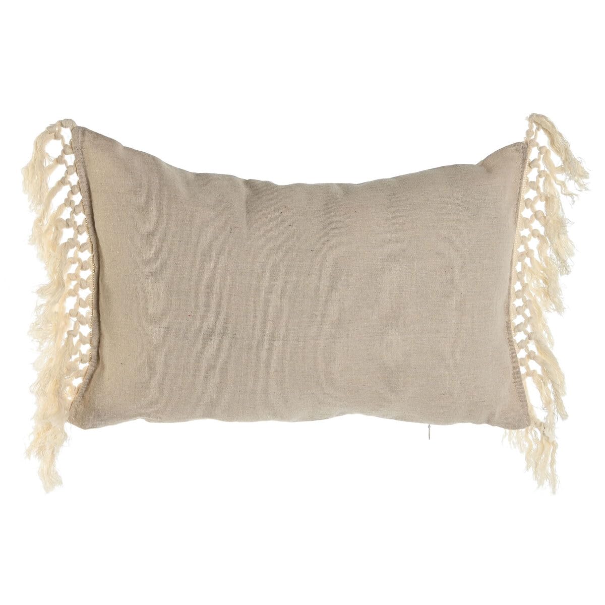 Coussin beige 50 x 15 x 30 cm pour soulager le bas du dos sur un canapé profond