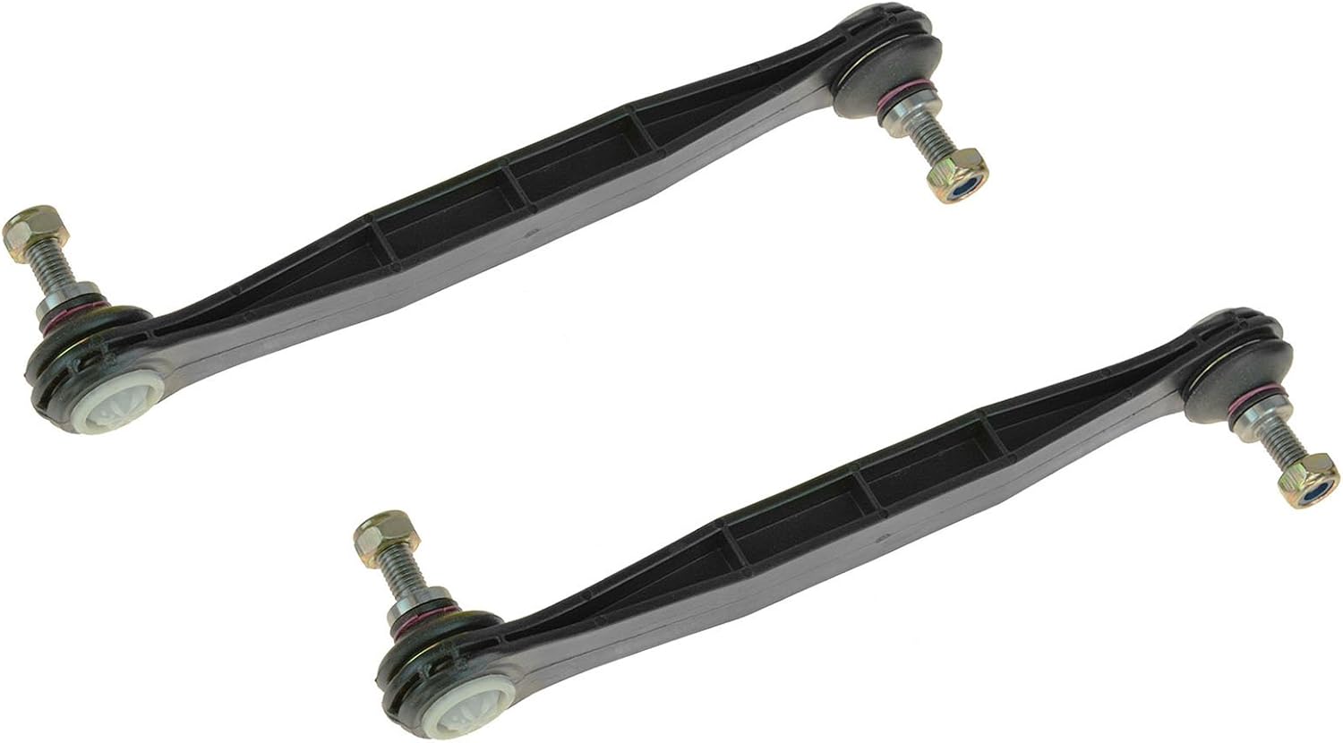TRQ Front Sway Bar Stabilizer Link Set Compatible with 2002-2008 Jaguar X-Type