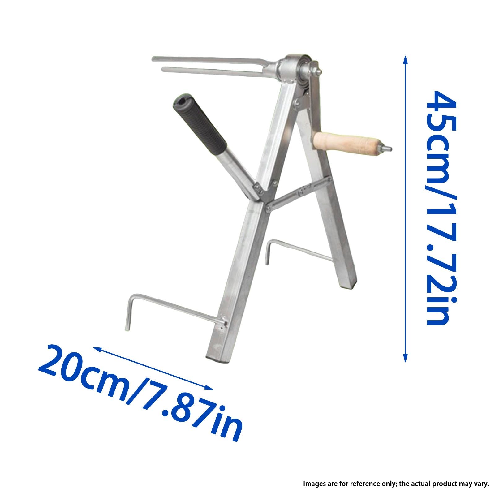 Dispositivo di Stoccaggio Portatile for Avvolgimento di Tubi Dell'acqua Antincendio, Irrigazione Portatile for Terreni Agricoli, Strumento Avvolgitubo, Tubo Interamente In Metallo