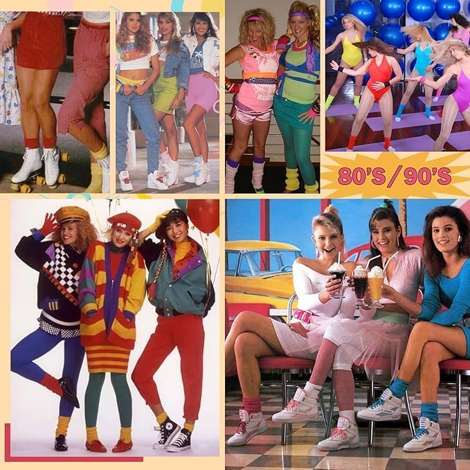 Miniatura 6 de American Trends Calcetines de invierno hasta la rodilla para mujer, calcetines suaves extra largos para botas