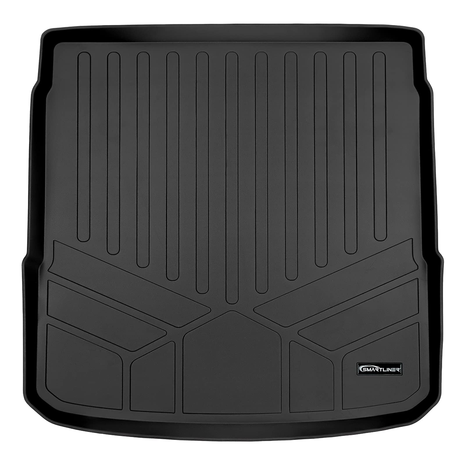 Photo 1 of SMARTLINER All Weather Custom Fit Black Cargo Trunk Liner Compatible with 2019-2022 Audi E-Tron/E-Tron Sportback