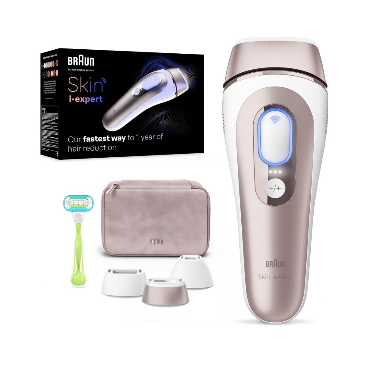 Braun IPL Skin i·expert, Evde Tüy Alma, Ücretsiz Uygulama,…