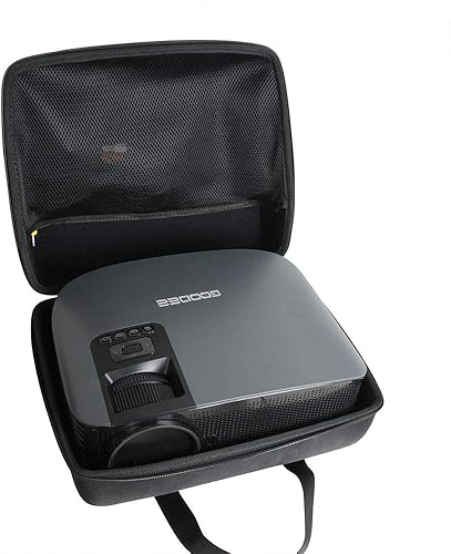 Hermitshell Funda rígida de viaje para GooDee 2023 Dolby Native 1080P Video Projector 12000L Proyector de película al aire libre YG600 /YG600 Plus