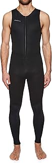 O'Neill Reactor II - Traje de Neopreno Largo con Cremallera Frontal de 2 mm, Color Negro John - Fácil Estiramiento - Flatl...