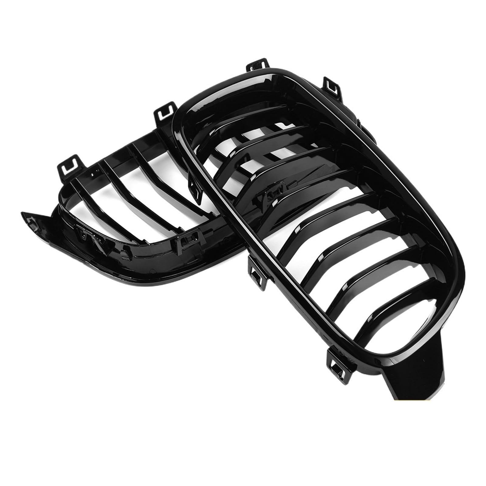 Przedni zderzak samochodowy, kratka wyścigowa, pasuje do BMW serii 3 F30 F31 F35 F80 2012 2013 2014 2015-2018 1 para kratek nerkowych osłona chłodnicy
