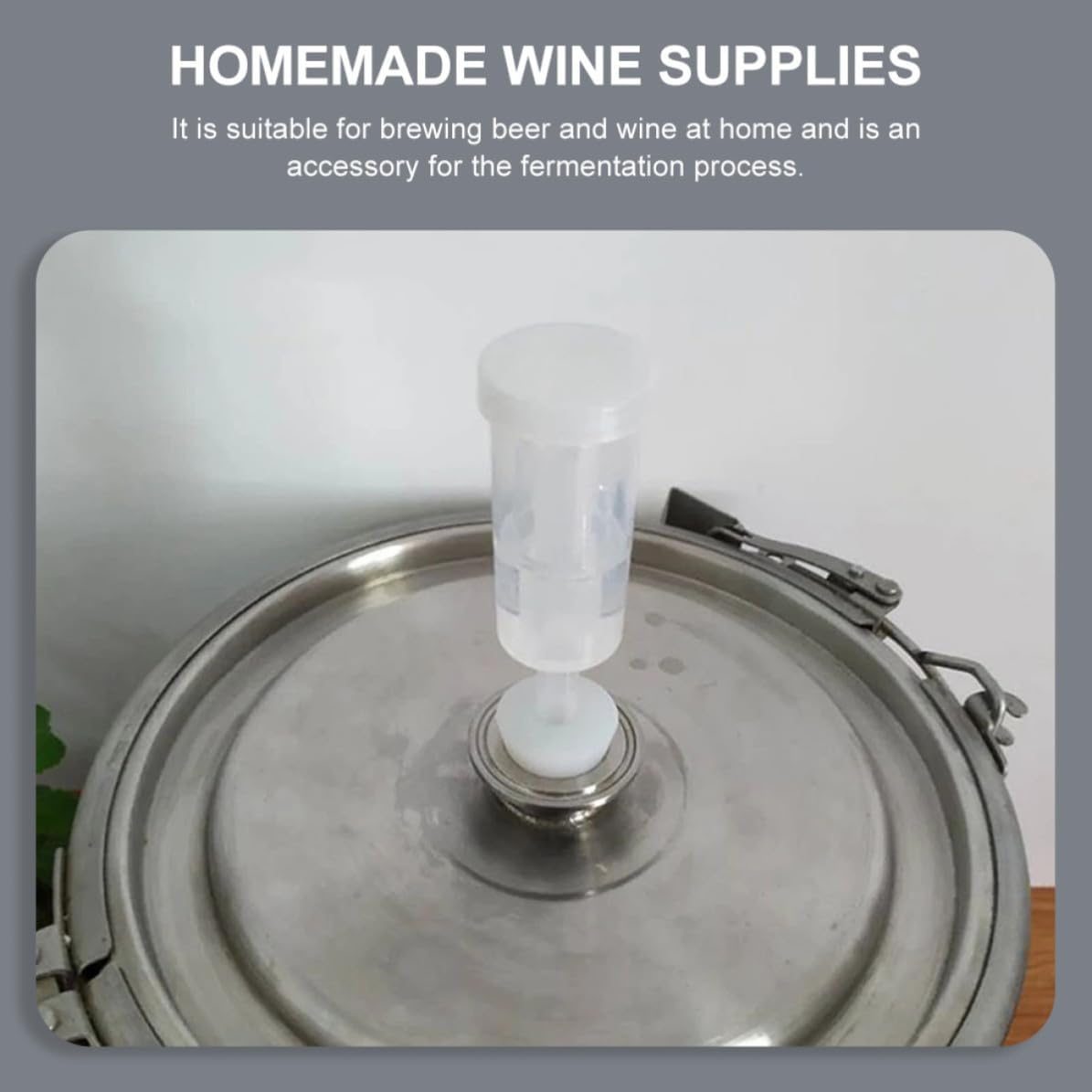 3 Sets Non-return Air Release Valves for Beer and Wine Brewing