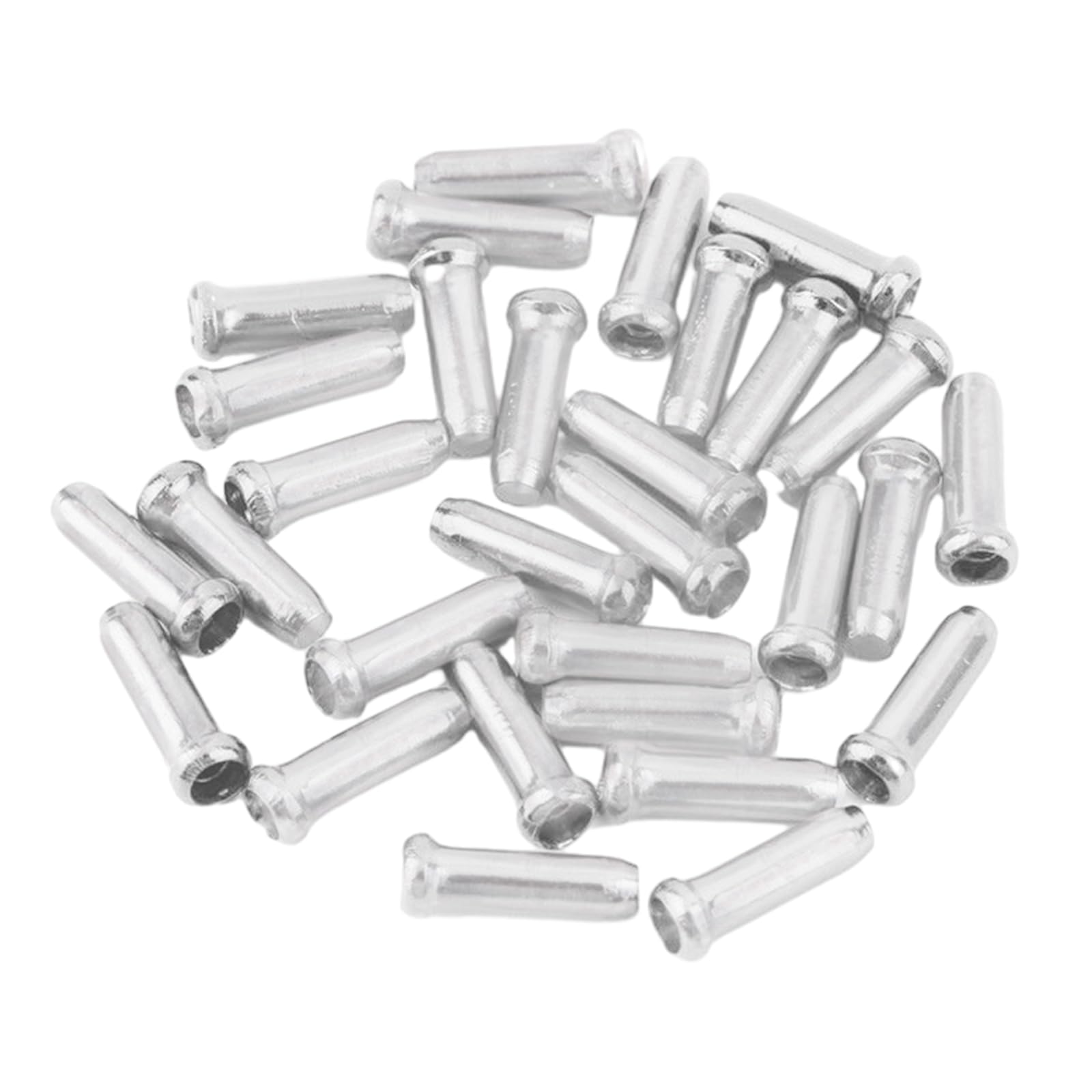 50 Pcs Aluminum Alloy Brake Cable End Bike Cable End Caps Cable Road Bicycles Brake Cable End Tip Inner Line