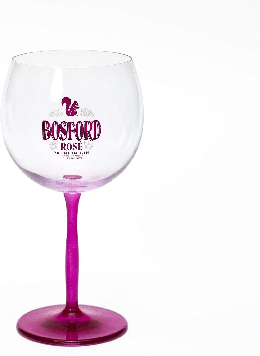 Bosford 6 Stück Rosé Premium Gin Gläser Gingläser Cocktail Longdrink