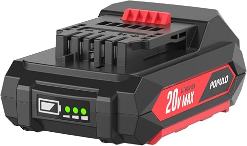 Miniatura 2 de populo Paquete de baterías PPLBP de iones de litio máximos de 20 V y 2.0 Ah, herramientas exclusivas de 20 V