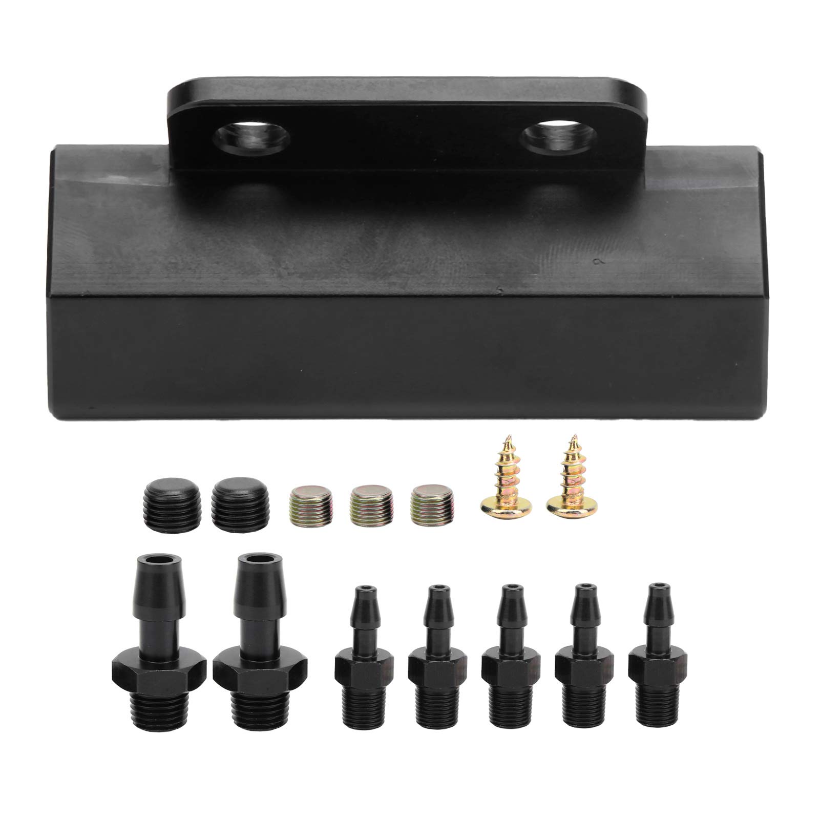 Blocco Collettore 5 Porte Per Turbo - Distributore Vuoto In Alluminio CNC Per Auto - Foto 8