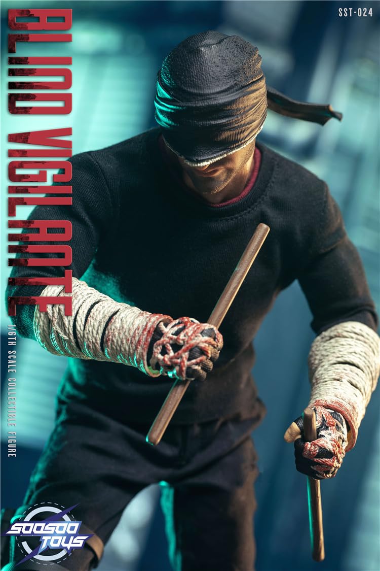 Amazon.co.jp: Soosootoys 1/6 BLIND VIGILANTE 未開封 SST-024 検 