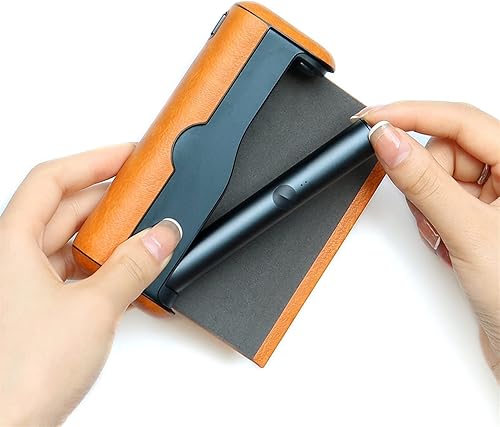 Miniatura 4 de EPMANN Funda protectora rígida de piel de policarbonato de color para Iqos Iluma Prime DVD funda de almacenamiento color B