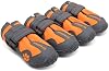 TRUE LOVE Waterproof, Breathable, Orange Dog Shoes 4