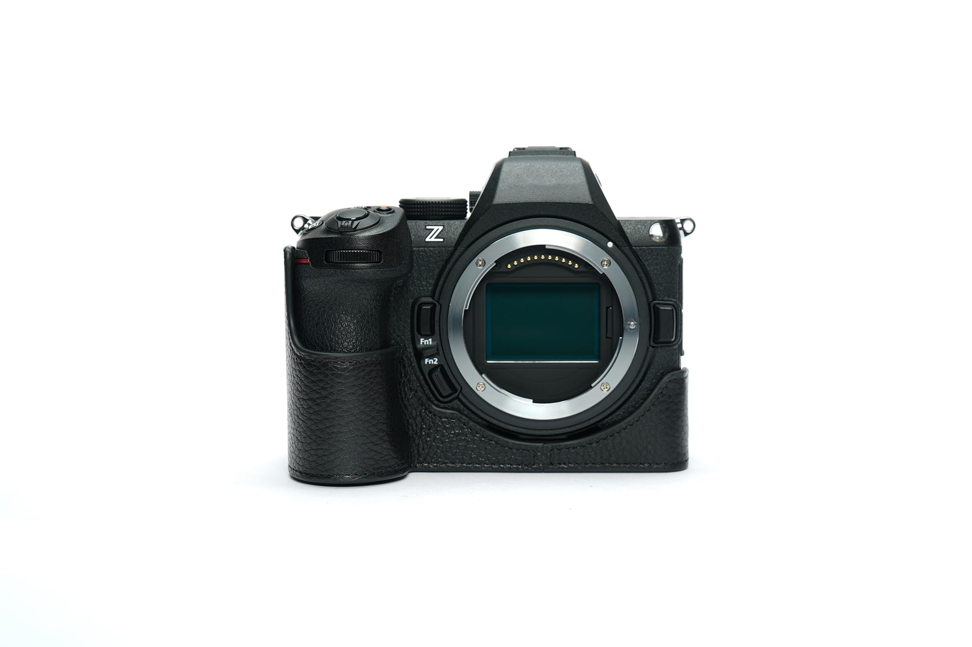 Amazon.co.jp: ニコン Z5II用ハンドメイド本革ハーフカメラケース