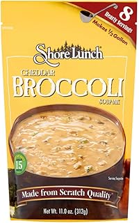 Shore Lunch Cheddar Broccoli Soup Mix, 11 oz, 2 pk