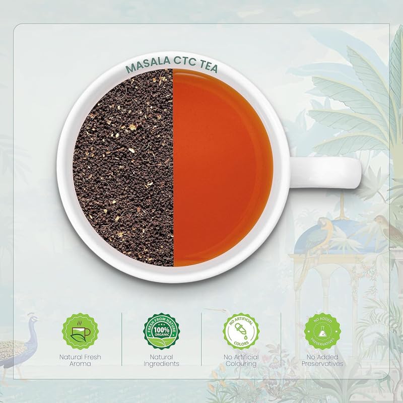 Image of Masala Chai Patti Powder 250gm With Mystical 7 Flavour Teabags (21 Bags) Combo pack|Premium Chai with Natural Spices|Aromatic Blend| Masala Kadak Chai Patti|Boosts Immunity & Increases Energy Level