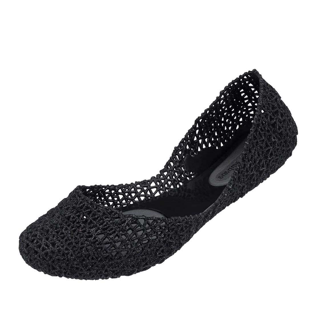 Melissa Campana Papel 20, Ballerine da Donna con Punta Chiusa, Nero, 37