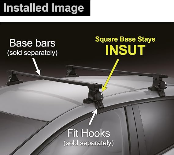 INNO IN-SUT Stay Rack, Black