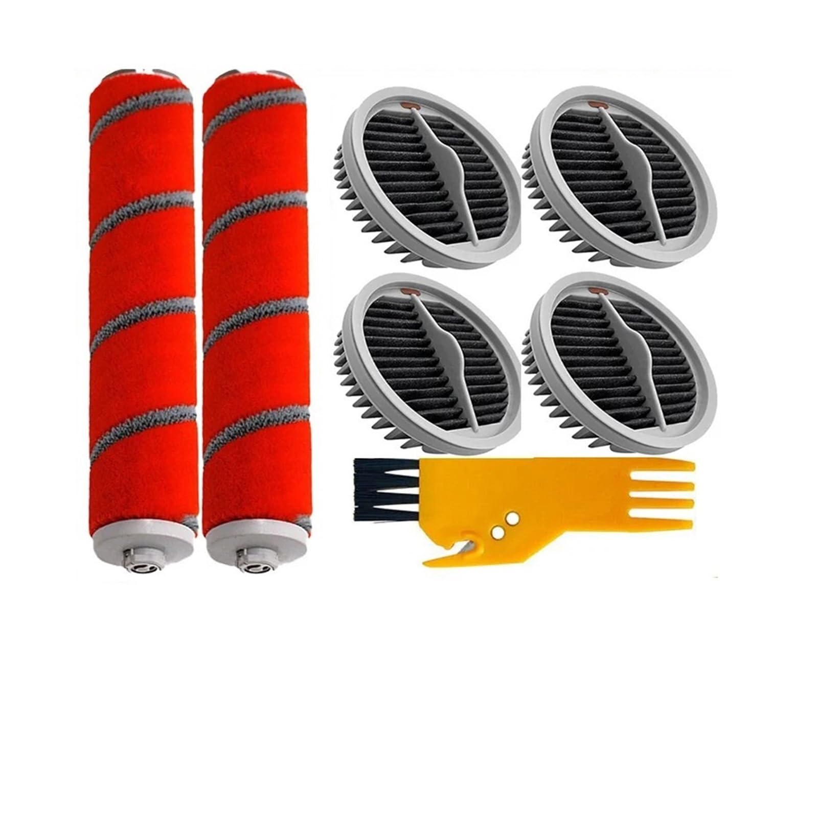 Cepillo Rodante For Aspiradora, Compatible Con Roidmi, Compatible Con Xiaomi, NEX X20 X30 S2 F8 Pro, Rollo De Cepillo Aspirador | Set 2
